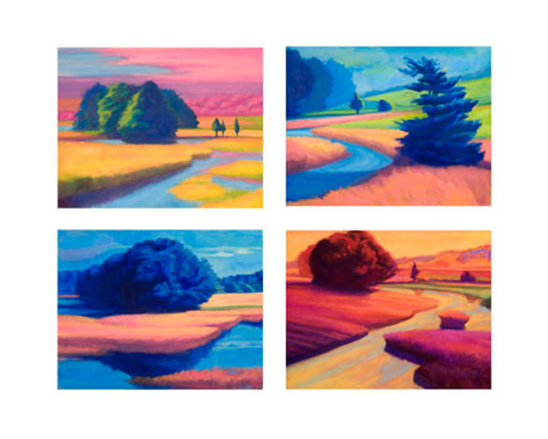 oil paintings - Marshland Colors