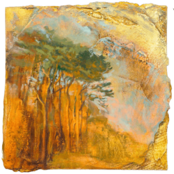 fresco - Amber Autumn Landscape